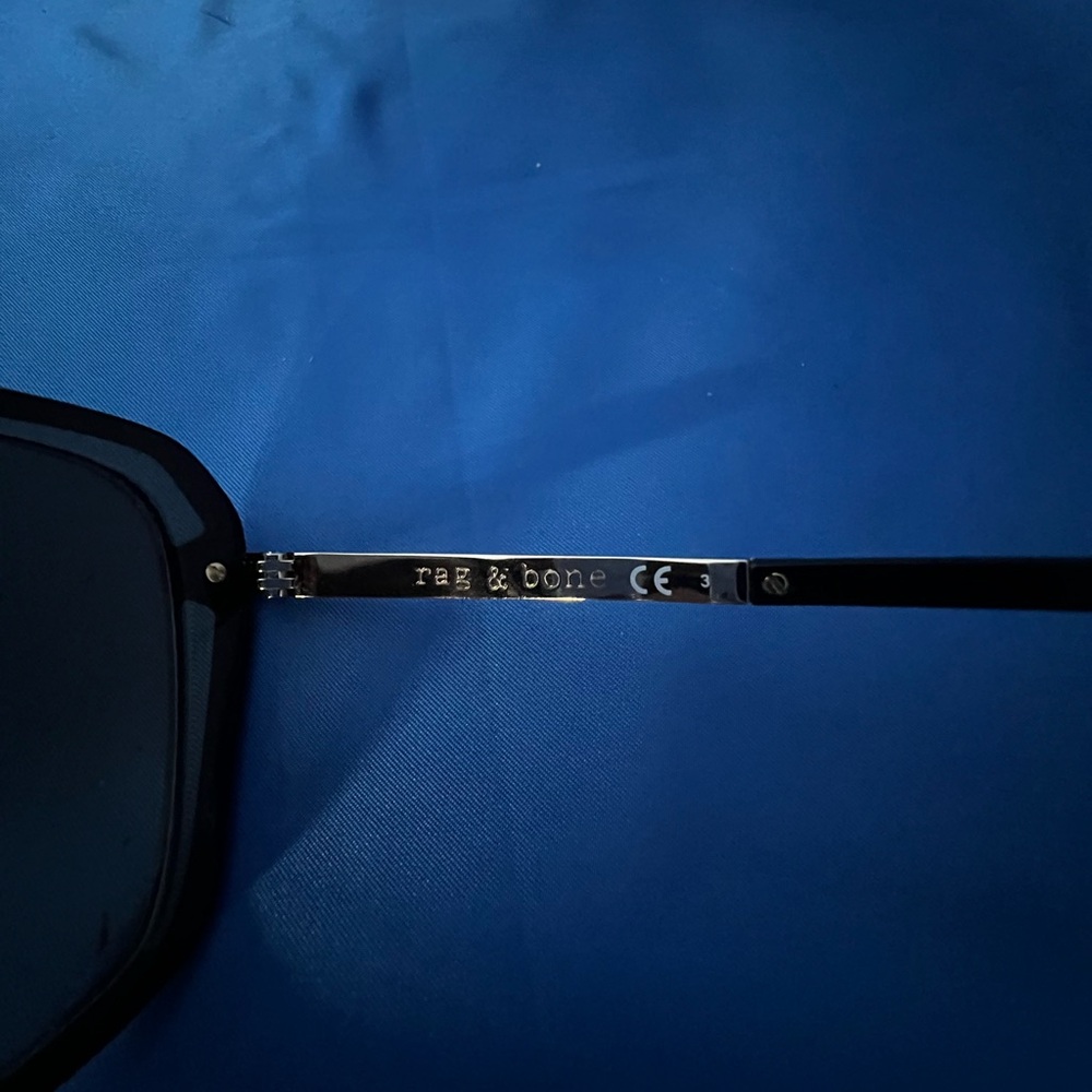 Rag & Bone Black Glasses - Picture 6 of 7